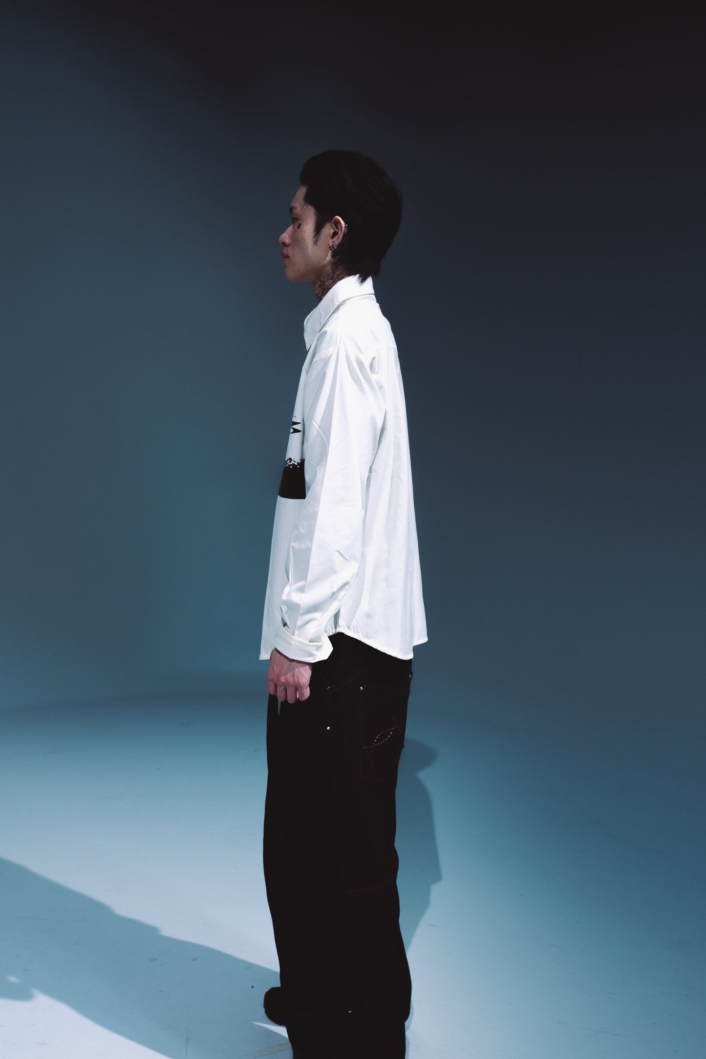 Cross Button Up