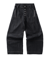 Baggy Raw Denim // Black