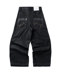 Baggy Raw Denim // Black