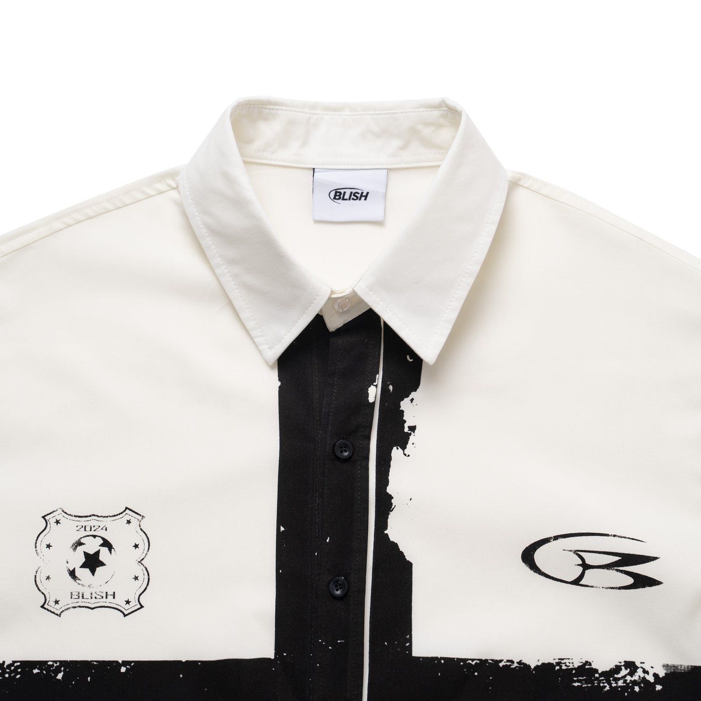Cross Button Up