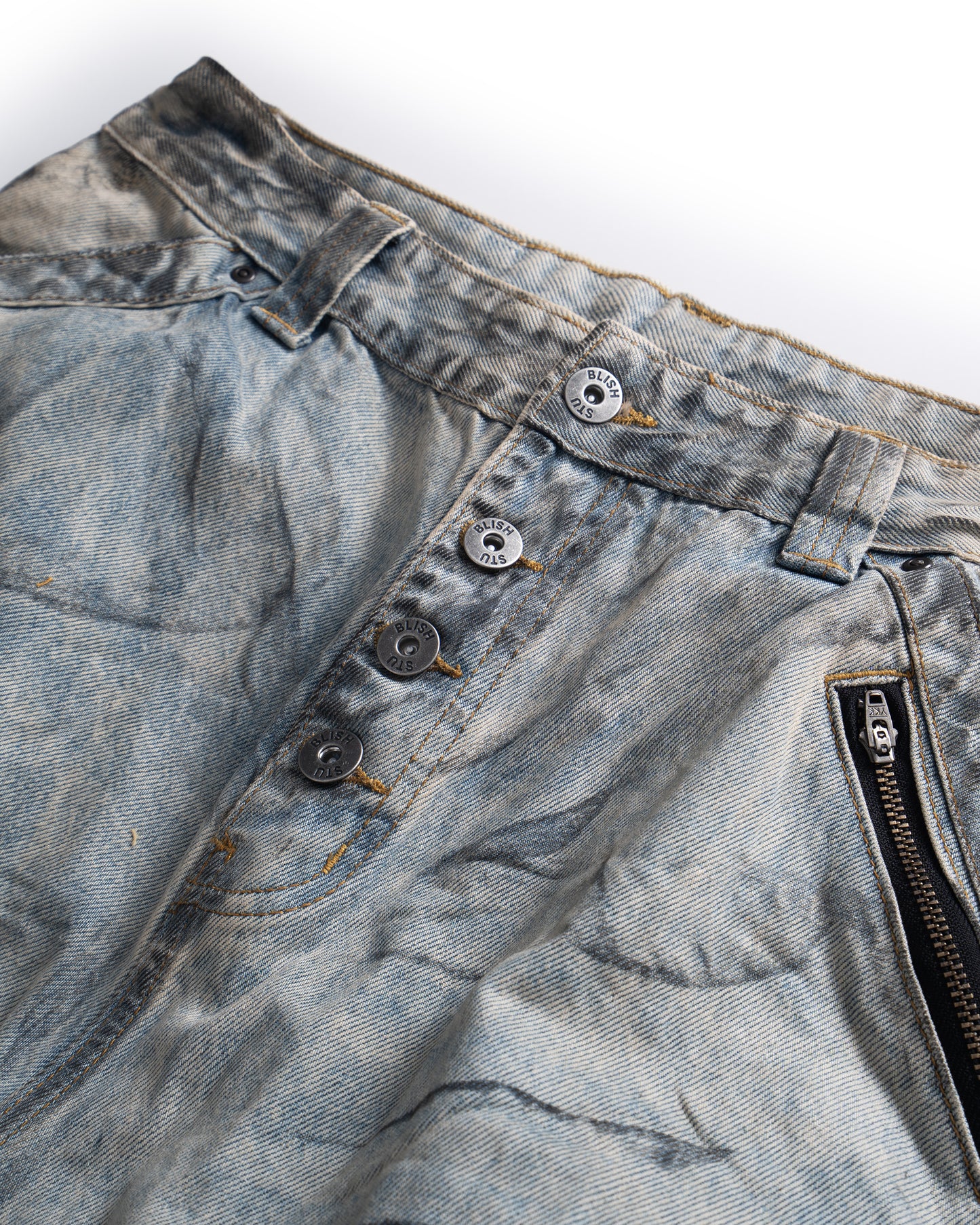 Dirty Denim Pants