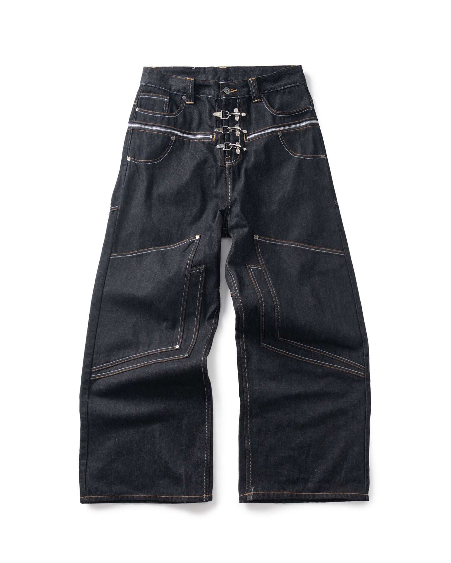 Zipper Raw Denim