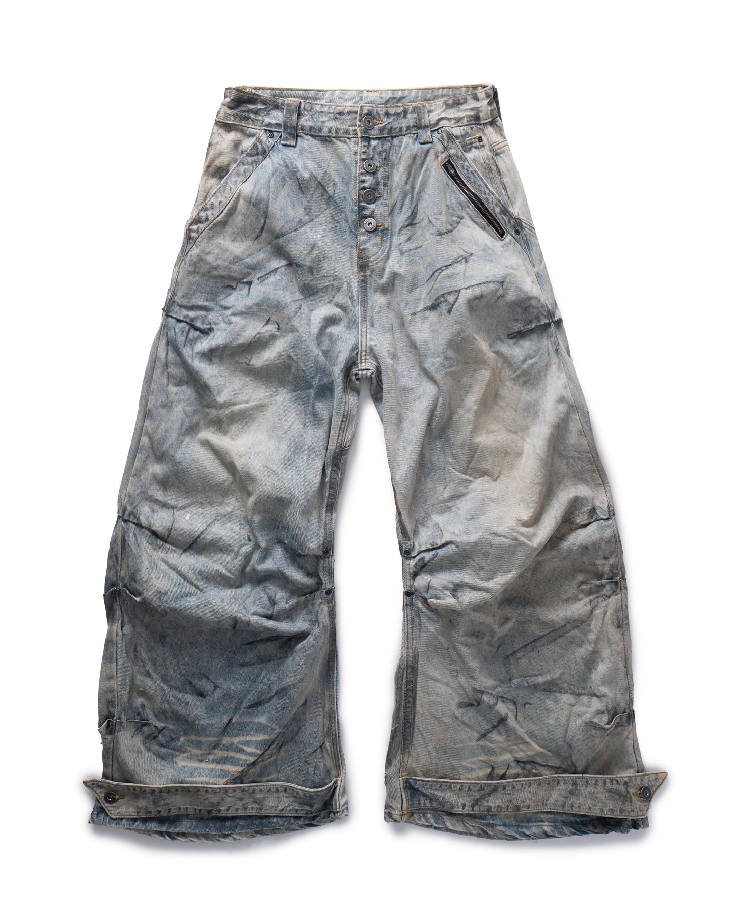 Dirty Denim Pants