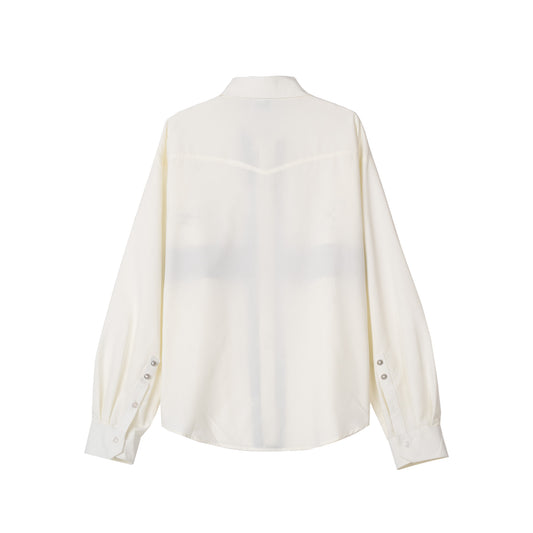 Cross Button Up