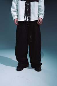 Baggy Raw Denim // Black