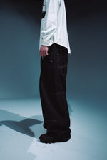 Baggy Raw Denim // Black