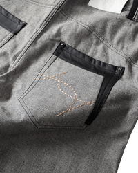 Baggy Raw Denim // Grey