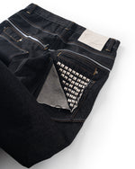 Zipper Raw Denim