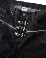 Zipper Raw Denim