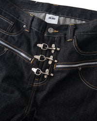 Zipper Raw Denim