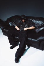 Baggy Raw Denim // Navy Blue