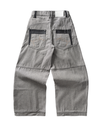 Baggy Raw Denim // Grey