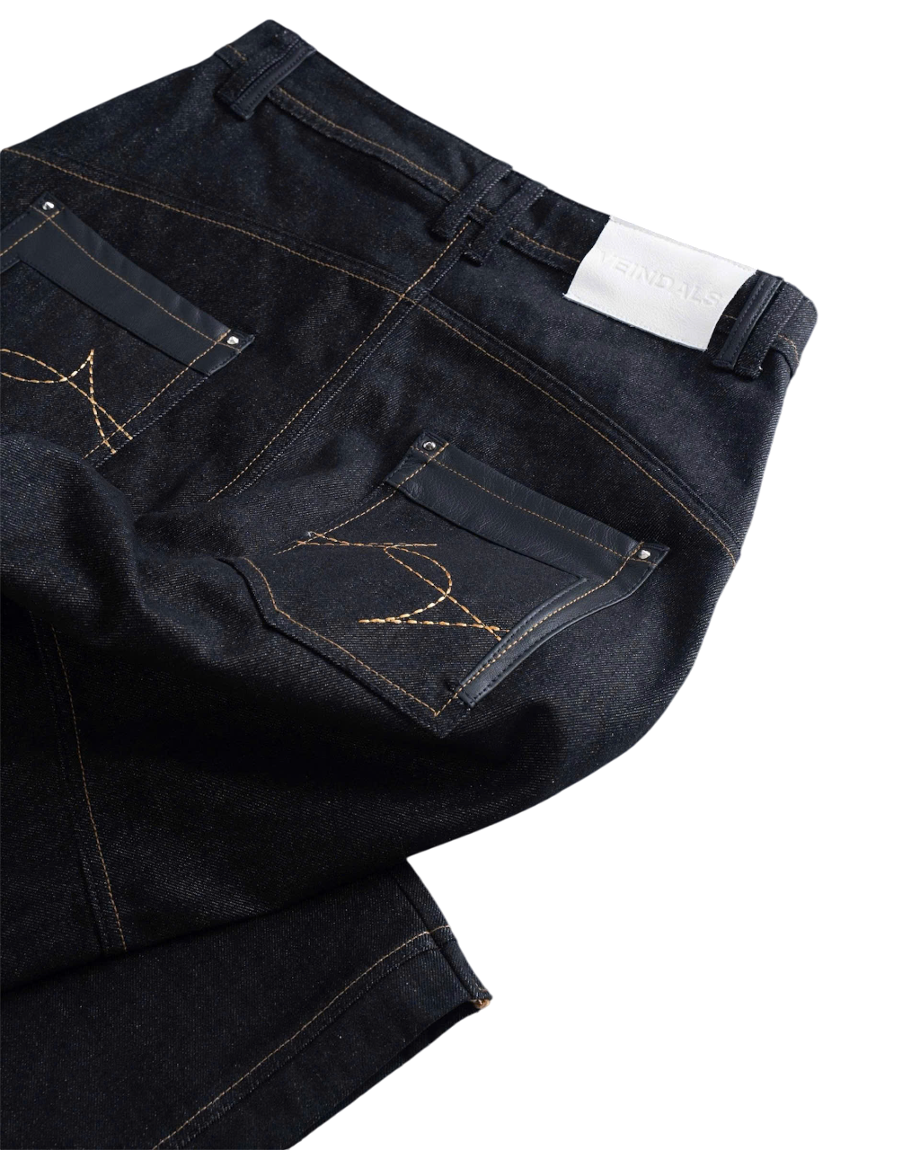 Baggy Raw Denim // Navy Blue
